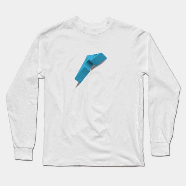 Arch Linux 3D - turkoise Long Sleeve T-Shirt by MacJoris